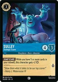 Sulley - Strategic Scarer - Attack of the Vine! - Disney Lorcana card