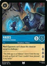 Hades - Meticulous Schemer - Attack of the Vine! - Disney Lorcana card