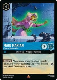 Maid Marian - Created by the Vine - Attack of the Vine! - Disney Lorcana card