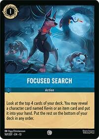 Focused Search - Attack of the Vine! - Disney Lorcana card