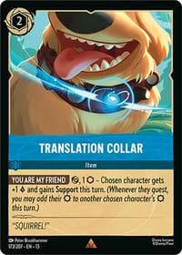 Translation Collar - Attack of the Vine! - Disney Lorcana card