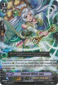 Emerald Witch, LaLa (SP) - BT07: Rampage of the Beast King - Cardfight Vanguard card