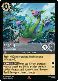 Sprout - Experiment 509 - Attack of the Vine! - Disney Lorcana card
