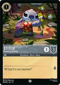 Stitch - Protector of Frogs - Attack of the Vine! - Disney Lorcana card