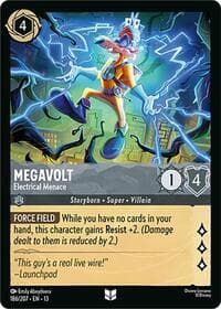 Megavolt - Electrical Menace - Attack of the Vine! - Disney Lorcana card
