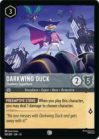 Darkwing Duck - Shadowy Superhero - Attack of the Vine! - Disney Lorcana card