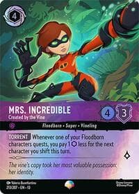 Mrs. Incredible - Created by the Vine (Epic) - Attack of the Vine! - Disney Lorcana card