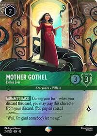 Mother Gothel - Evil as Ever (Epic) - Attack of the Vine! - Disney Lorcana card