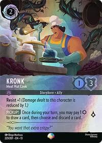 Kronk - Meat Hut Cook (Epic) - Attack of the Vine! - Disney Lorcana card