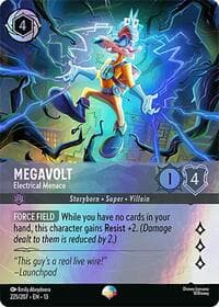 Megavolt - Electrical Menace (Epic) - Attack of the Vine! - Disney Lorcana card