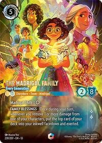 The Madrigal Family - Every Generation (Enchanted) - Attack of the Vine! - Disney Lorcana card