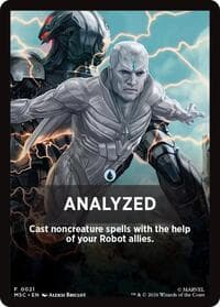 Analyzed Theme Card - Commander: Marvel Super Heroes - Magic: The Gathering card