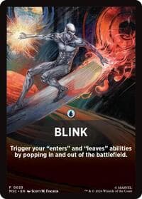 Blink Theme Card - Commander: Marvel Super Heroes - Magic: The Gathering card