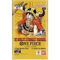 The World's Strongest Warriors Booster Pack - The World's Strongest Warriors - One Piece Card Game card