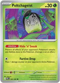 Poltchageist - ME05: Pitch Black - Pokemon card