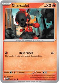 Charcadet - ME05: Pitch Black - Pokemon card