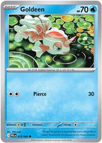 Goldeen - ME05: Pitch Black - Pokemon card