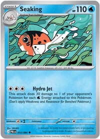 Seaking - ME05: Pitch Black - Pokemon card