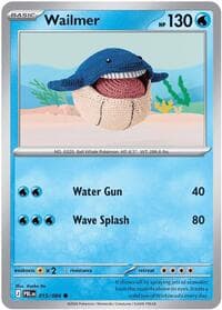 Wailmer - ME05: Pitch Black - Pokemon card