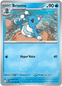 Brionne - ME05: Pitch Black - Pokemon card