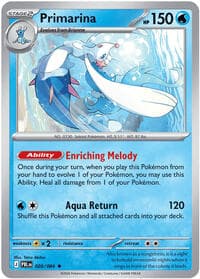 Primarina - ME05: Pitch Black - Pokemon card