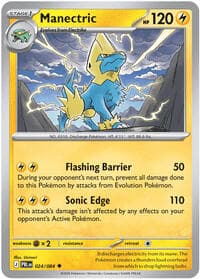 Manectric - ME05: Pitch Black - Pokemon card