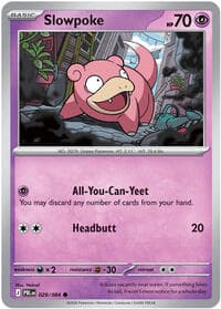 Slowpoke - ME05: Pitch Black - Pokemon card