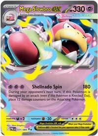 Mega Slowbro ex - ME05: Pitch Black - Pokemon card