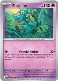 Dhelmise - ME05: Pitch Black - Pokemon card
