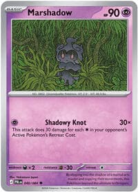 Marshadow - ME05: Pitch Black - Pokemon card