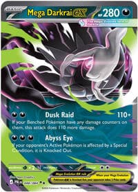 Mega Darkrai ex - ME05: Pitch Black - Pokemon card
