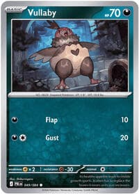 Vullaby - ME05: Pitch Black - Pokemon card