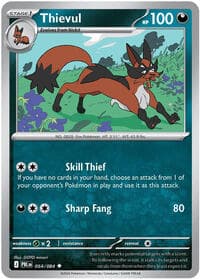 Thievul - ME05: Pitch Black - Pokemon card