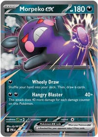 Morpeko ex - ME05: Pitch Black - Pokemon card