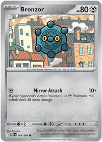 Bronzor - ME05: Pitch Black - Pokemon card