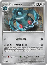 Bronzong - ME05: Pitch Black - Pokemon card