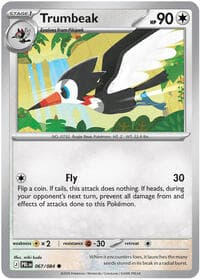 Trumbeak - ME05: Pitch Black - Pokemon card