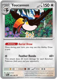 Toucannon - ME05: Pitch Black - Pokemon card