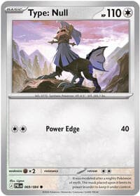 Type: Null - ME05: Pitch Black - Pokemon card