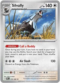 Silvally - ME05: Pitch Black - Pokemon card