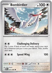 Bombirdier - ME05: Pitch Black - Pokemon card