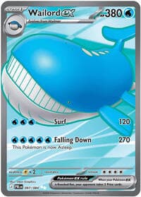 Wailord ex - ME05: Pitch Black - Pokemon card