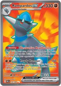 Rampardos ex - ME05: Pitch Black - Pokemon card