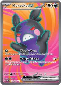 Morpeko ex - ME05: Pitch Black - Pokemon card