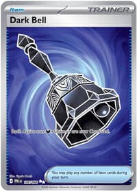 Dark Bell - ME05: Pitch Black - Pokemon card