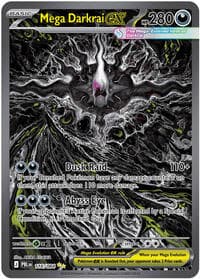 Mega Darkrai ex - ME05: Pitch Black - Pokemon card