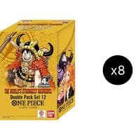 Double Pack Set Vol. 12 Display - The World's Strongest Warriors - One Piece Card Game card