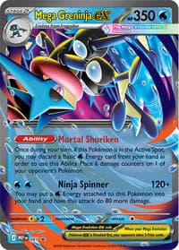 Mega Greninja ex - 081 - ME: Mega Evolution Promo - Pokemon card