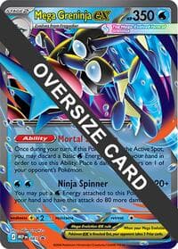 Mega Greninja ex - 081 - Jumbo Cards - Pokemon card