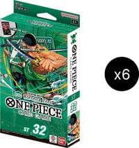 Starter Deck 32: GREEN Roronoa Zoro Display - ST-32: Starter Deck 32 GREEN Roronoa Zoro - One Piece Card Game card